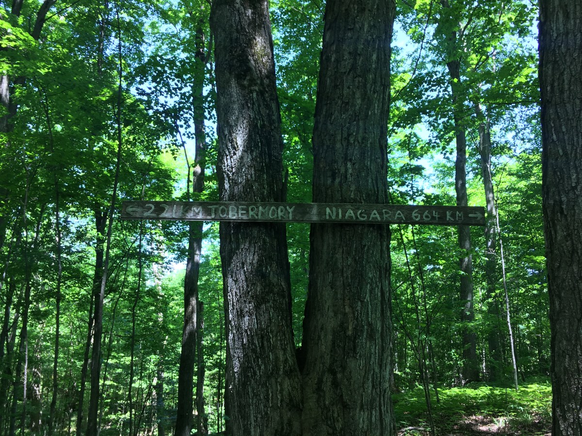 Canada – Bruce Trail End-to-End Week&nbsp;1